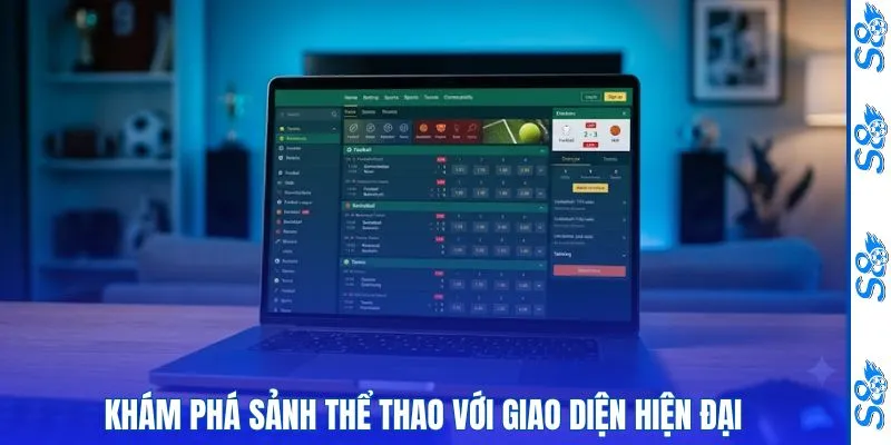 Khám phá sảnh thể thao với giao diện hiện đại