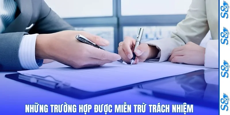 Những trường hợp được xét duyệt miễn trừ